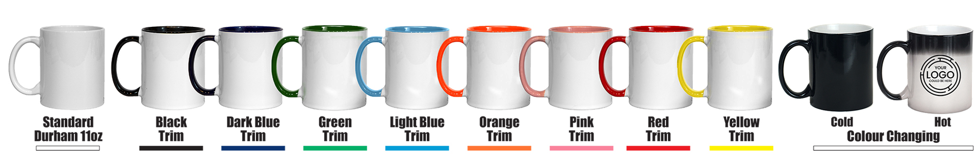 Mug trim styles